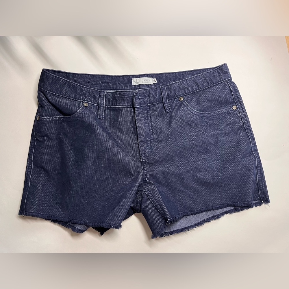 Carve Designs 4” corduroy shorts size 10
Dark blue